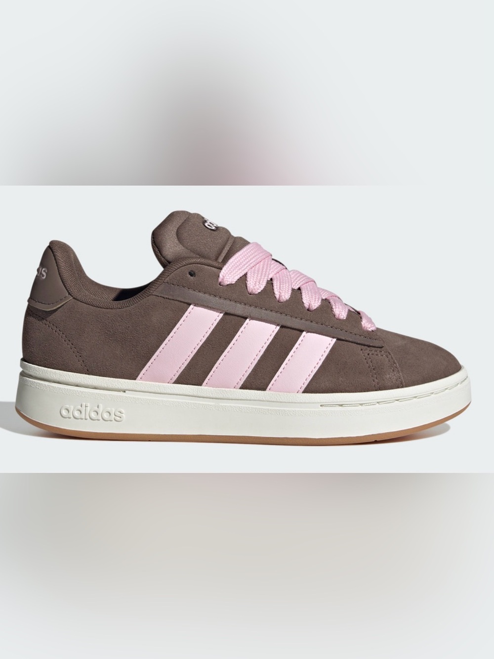 Adidas Grand Court Alpha 00s “Brown/Pink” Women’s 9.5 New w/Box Extra Laces #156